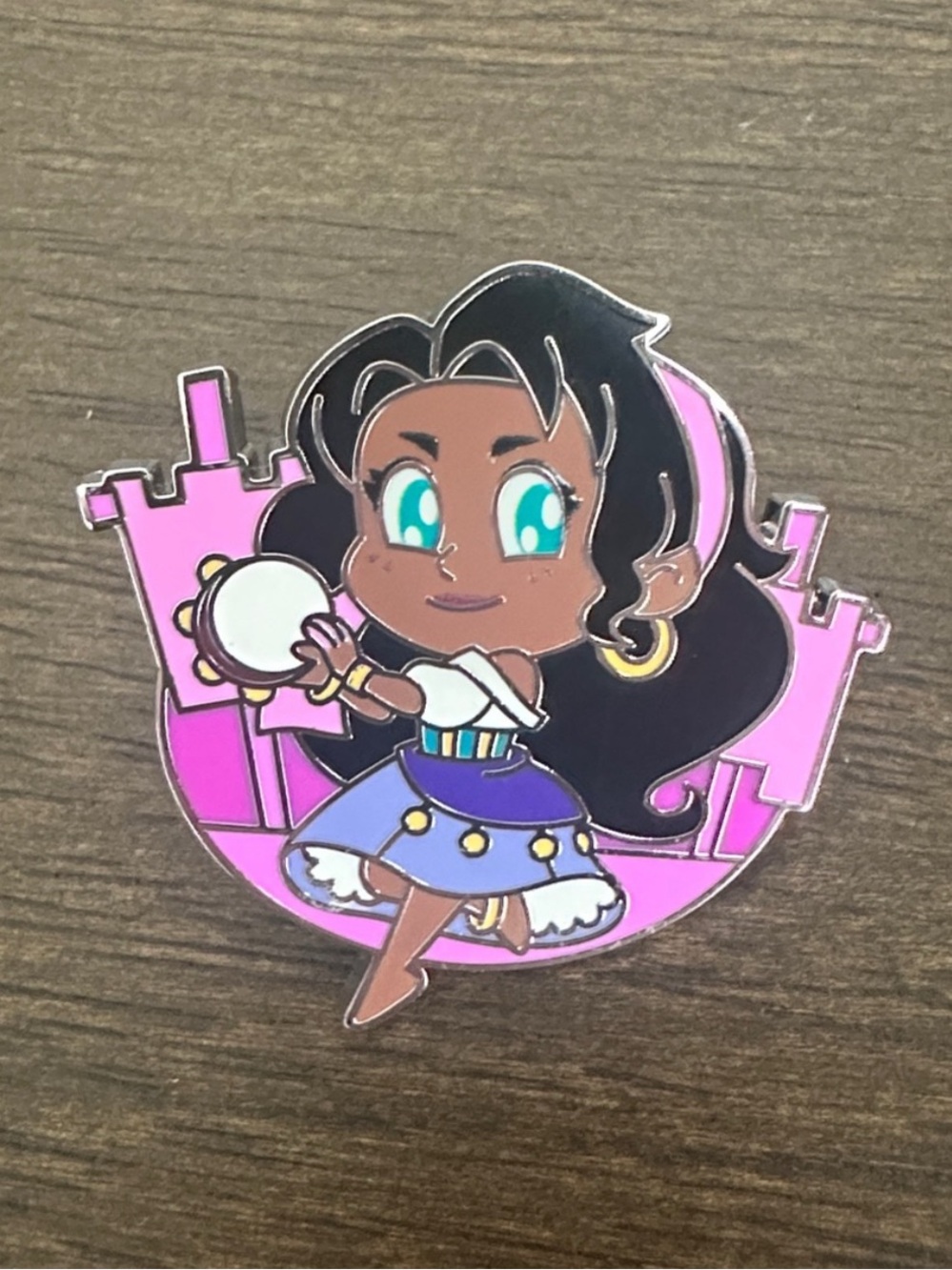Esmeralda Disney Animated Cuties Mystery Pin